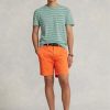 Turuncu Erkek Ralph Lauren Stretch Düz Kesim Chino Şort Turuncu Erkek Ralph Lauren Stretch Düz Kesim Chino Şort