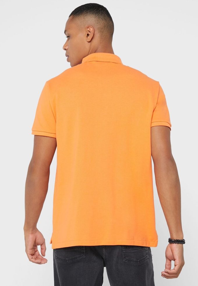 Turuncu Erkek Ralph Lauren Temel Polo Tişörtleri Turuncu Erkek Ralph Lauren Temel Polo Tişörtleri