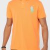 Turuncu Erkek Ralph Lauren Temel Polo Tişörtleri Turuncu Erkek Ralph Lauren Temel Polo Tişörtleri