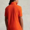 Turuncu Erkek Ralph Lauren The Iconic Mesh Polo Tişörtleri