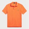 Turuncu Erkek Ralph Lauren Özel Slim Fit File Polo Tişörtler Turuncu Erkek Ralph Lauren Özel Slim Fit File Polo Tişörtler