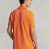 Turuncu Erkek Ralph Lauren Özel Slim Fit File Polo Tişörtler Turuncu Erkek Ralph Lauren Özel Slim Fit File Polo Tişörtler