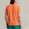 Turuncu Erkek Ralph Lauren Özel Slim Fit File Polo Tişörtler Turuncu Erkek Ralph Lauren Özel Slim Fit File Polo Tişörtler