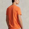 Turuncu Erkek Ralph Lauren Özel Slim Fit Yuvarlak Yaka Tişörtler Turuncu Erkek Ralph Lauren Özel Slim Fit Yuvarlak Yaka Tişörtler