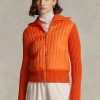 Turuncu Kadın Ralph Lauren Hibrit Huni Yaka Ceketler Turuncu Kadın Ralph Lauren Hibrit Huni Yaka Ceketler