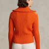 Turuncu Kadın Ralph Lauren Hibrit Huni Yaka Ceketler Turuncu Kadın Ralph Lauren Hibrit Huni Yaka Ceketler