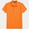 Turuncu Kadın Ralph Lauren Klasik Kesim File Polo Tişörtler Turuncu Kadın Ralph Lauren Klasik Kesim File Polo Tişörtler