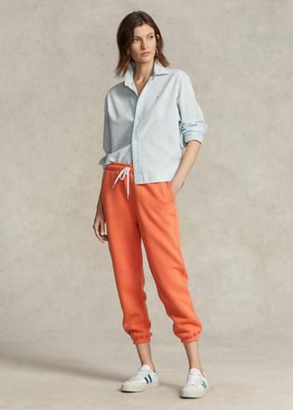 Turuncu Kadın Ralph Lauren Polar Atletizm Pantolonu