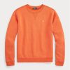 Turuncu Kadın Ralph Lauren Polar Yuvarlak Yaka Kazak Sweatshirt Turuncu Kadın Ralph Lauren Polar Yuvarlak Yaka Kazak Sweatshirt