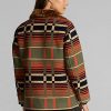 Turuncu Kadın Ralph Lauren Shearling Yaka Jakarlı Ceketler Turuncu Kadın Ralph Lauren Shearling Yaka Jakarlı Ceketler