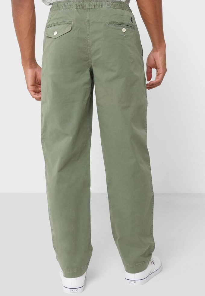 Yeşil Erkek Ralph Lauren Bağcıklı Rahat Kesim Çin Pantolonu Yeşil Erkek Ralph Lauren Bağcıklı Rahat Kesim Çin Pantolonu