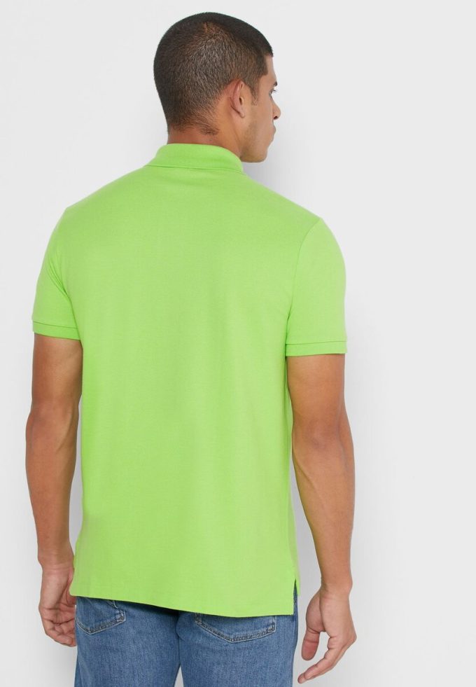 Yeşil Erkek Ralph Lauren Basic Mesh Polo Tişörtleri Yeşil Erkek Ralph Lauren Basic Mesh Polo Tişörtleri