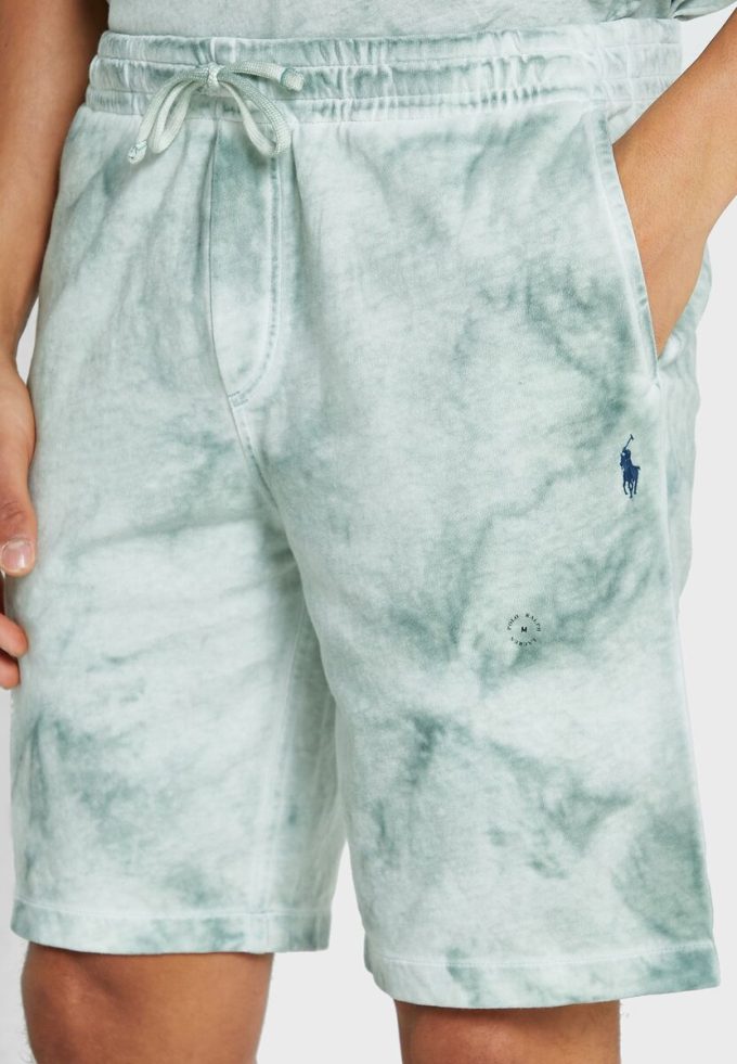 Yeşil Erkek Ralph Lauren Baskılı Şort
