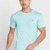 Yeşil Erkek Ralph Lauren Essential Yuvarlak Yaka Tişörtler Yeşil Erkek Ralph Lauren Essential Yuvarlak Yaka Tişörtler