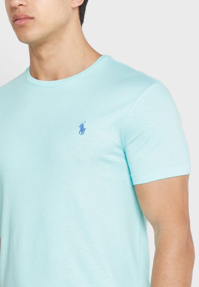 Yeşil Erkek Ralph Lauren Essential Yuvarlak Yaka Tişörtler Yeşil Erkek Ralph Lauren Essential Yuvarlak Yaka Tişörtler