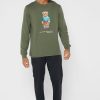 Yeşil Erkek Ralph Lauren Grafik Yuvarlak Yaka Tişörtler Yeşil Erkek Ralph Lauren Grafik Yuvarlak Yaka Tişörtler