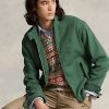 Yeşil Erkek Ralph Lauren Keten Karışımlı Balıksırtı Desenli Twill Ceketler Yeşil Erkek Ralph Lauren Keten Karışımlı Balıksırtı Desenli Twill Ceketler
