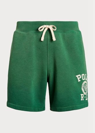 Yeşil Erkek Ralph Lauren Logo Polar Şort