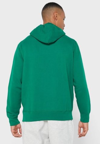 Yeşil Erkek Ralph Lauren Logolu Kapüşonlu Üst