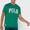 Yeşil Erkek Ralph Lauren Logolu Yuvarlak Yaka Tişörtler Yeşil Erkek Ralph Lauren Logolu Yuvarlak Yaka Tişörtler