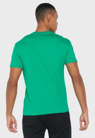 Yeşil Erkek Ralph Lauren Logolu Yuvarlak Yaka Tişörtler