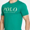 Yeşil Erkek Ralph Lauren Logolu Yuvarlak Yaka Tişörtler Yeşil Erkek Ralph Lauren Logolu Yuvarlak Yaka Tişörtler
