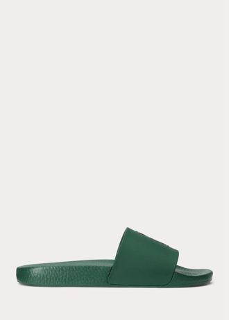 Yeşil Erkek Ralph Lauren Polo Ayı Terlik