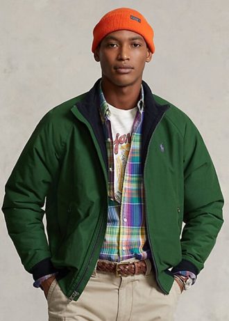 Yeşil Erkek Ralph Lauren Raglan Kollu Ceketler