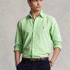 Yeşil Erkek Ralph Lauren Slim Fit Oxford Gömlekler Yeşil Erkek Ralph Lauren Slim Fit Oxford Gömlekler
