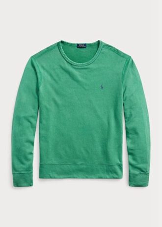 Yeşil Erkek Ralph Lauren Spa Havlu Sweatshirt