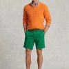 Yeşil Erkek Ralph Lauren Stretch Düz Kesim Chino Şort Yeşil Erkek Ralph Lauren Stretch Düz Kesim Chino Şort
