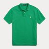 Yeşil Erkek Ralph Lauren The Iconic Mesh Polo Tişörtleri