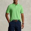 Yeşil Erkek Ralph Lauren Özel Slim Fit File Polo Tişörtleri Yeşil Erkek Ralph Lauren Özel Slim Fit File Polo Tişörtleri