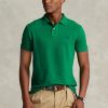 Yeşil Erkek Ralph Lauren Özel Slim Fit File Polo Tişörtleri Yeşil Erkek Ralph Lauren Özel Slim Fit File Polo Tişörtleri