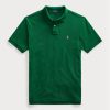 Yeşil Erkek Ralph Lauren Özel Slim Fit File Polo Tişörtleri Yeşil Erkek Ralph Lauren Özel Slim Fit File Polo Tişörtleri