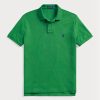 Yeşil Erkek Ralph Lauren Özel Slim Fit File Polo Tişörtleri Yeşil Erkek Ralph Lauren Özel Slim Fit File Polo Tişörtleri
