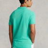 Yeşil Erkek Ralph Lauren Özel Slim Fit File Polo Tişörtleri Yeşil Erkek Ralph Lauren Özel Slim Fit File Polo Tişörtleri