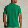 Yeşil Erkek Ralph Lauren Özel Slim Fit File Polo Tişörtleri Yeşil Erkek Ralph Lauren Özel Slim Fit File Polo Tişörtleri