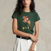 Yeşil Kadın Ralph Lauren Binicilik Aplike Logolu Tişörtler Yeşil Kadın Ralph Lauren Binicilik Aplike Logolu Tişörtler
