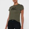 Yeşil Kadın Ralph Lauren Grafik Yuvarlak Yaka Tişörtler Yeşil Kadın Ralph Lauren Grafik Yuvarlak Yaka Tişörtler