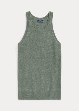 Yeşil Kadın Ralph Lauren Kaşmir Atlet