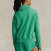 Yeşil Kadın Ralph Lauren Polar Yuvarlak Yaka Sweatshirt