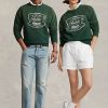 Yeşil Kadın Ralph Lauren Ralph’s Kahve Yuvarlak Yaka Sweatshirt Yeşil Kadın Ralph Lauren Ralph’s Kahve Yuvarlak Yaka Sweatshirt