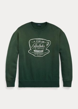 Yeşil Kadın Ralph Lauren Ralph’s Kahve Yuvarlak Yaka Sweatshirt