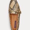 Yılan Kadın Ralph Lauren Avah Welington Ayers Yılan Derisi Loafer’lar Yılan Kadın Ralph Lauren Avah Welington Ayers Yılan Derisi Loafer’lar