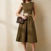 Zeytin Kadın Ralph Lauren Omeria Pamuklu Günlük Elbise Zeytin Kadın Ralph Lauren Omeria Pamuklu Günlük Elbise