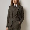 Zeytin/Kahverengi Kadın Ralph Lauren Parker Kareli Ekose Tweed Ceketler Zeytin/Kahverengi Kadın Ralph Lauren Parker Kareli Ekose Tweed Ceketler