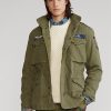 Zeytin Mavisi Erkek Ralph Lauren The Iconic Field Ceketleri